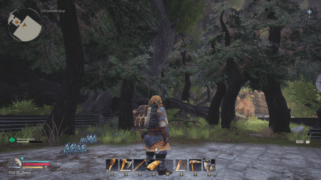 Elven trees that produce elven wood.