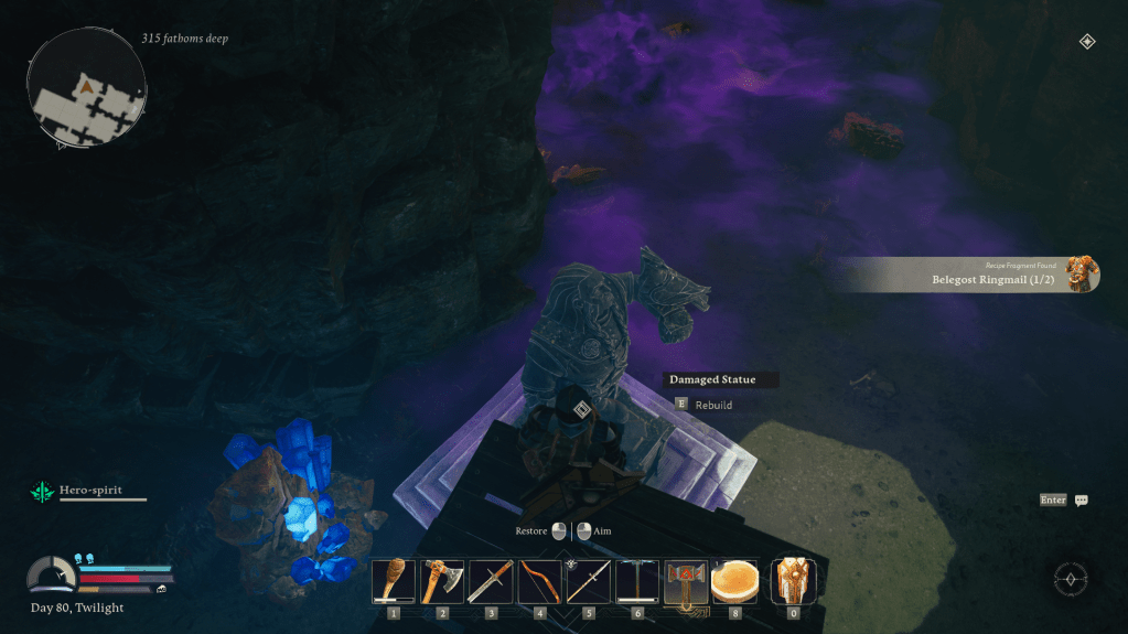 unlocking belegost ringmail armor return to moria